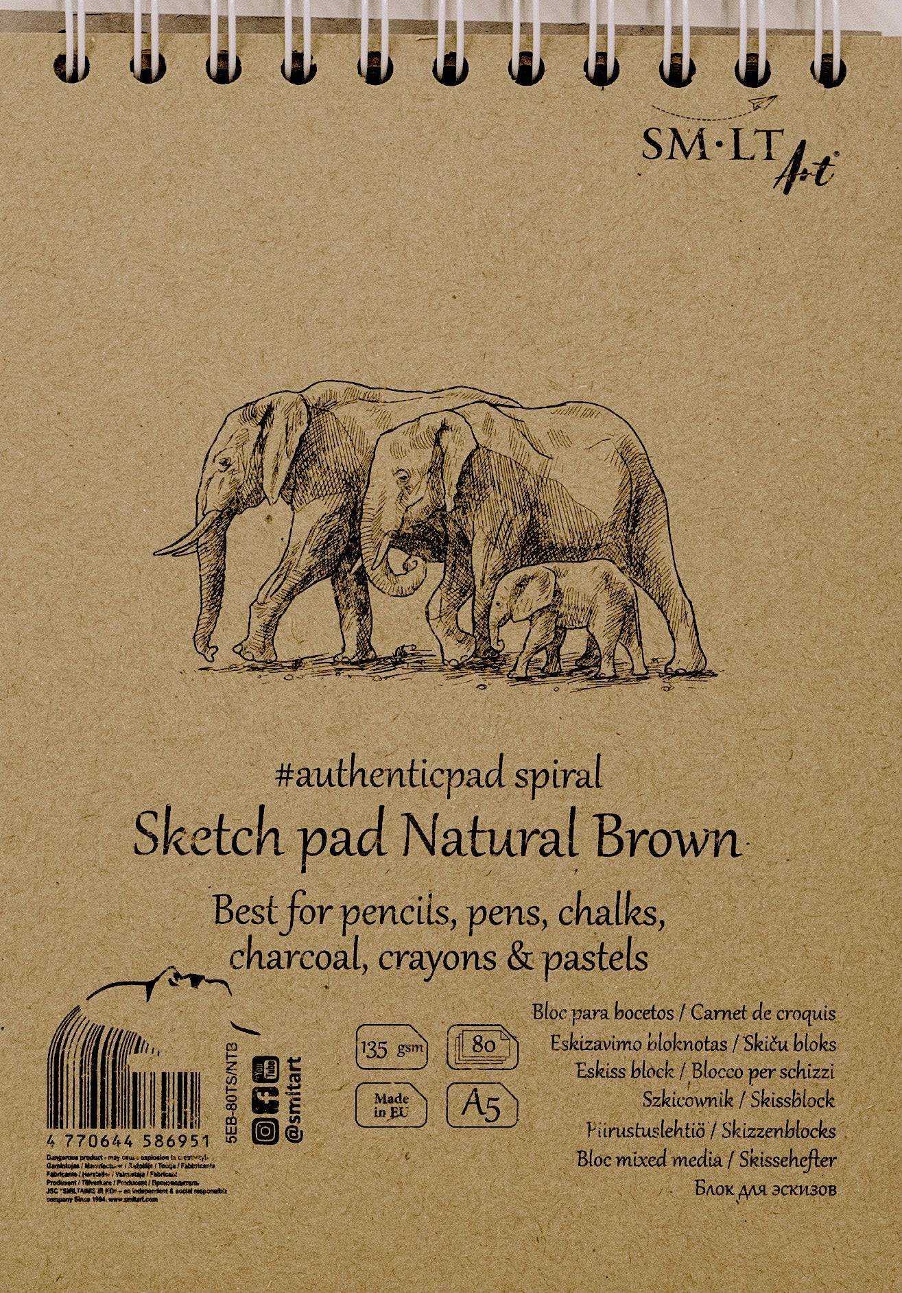 SM-LT Sketch Pad Natural Authentic - Blesket Canada
