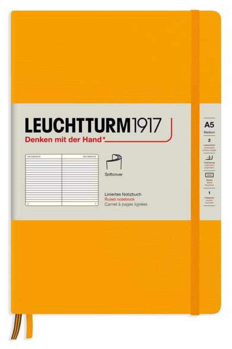 Leuchtturm1917 Softcover Ruled Notebook A5 - Blesket Canada