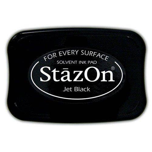 StazOn Ink Pad Jet Black - Blesket Canada