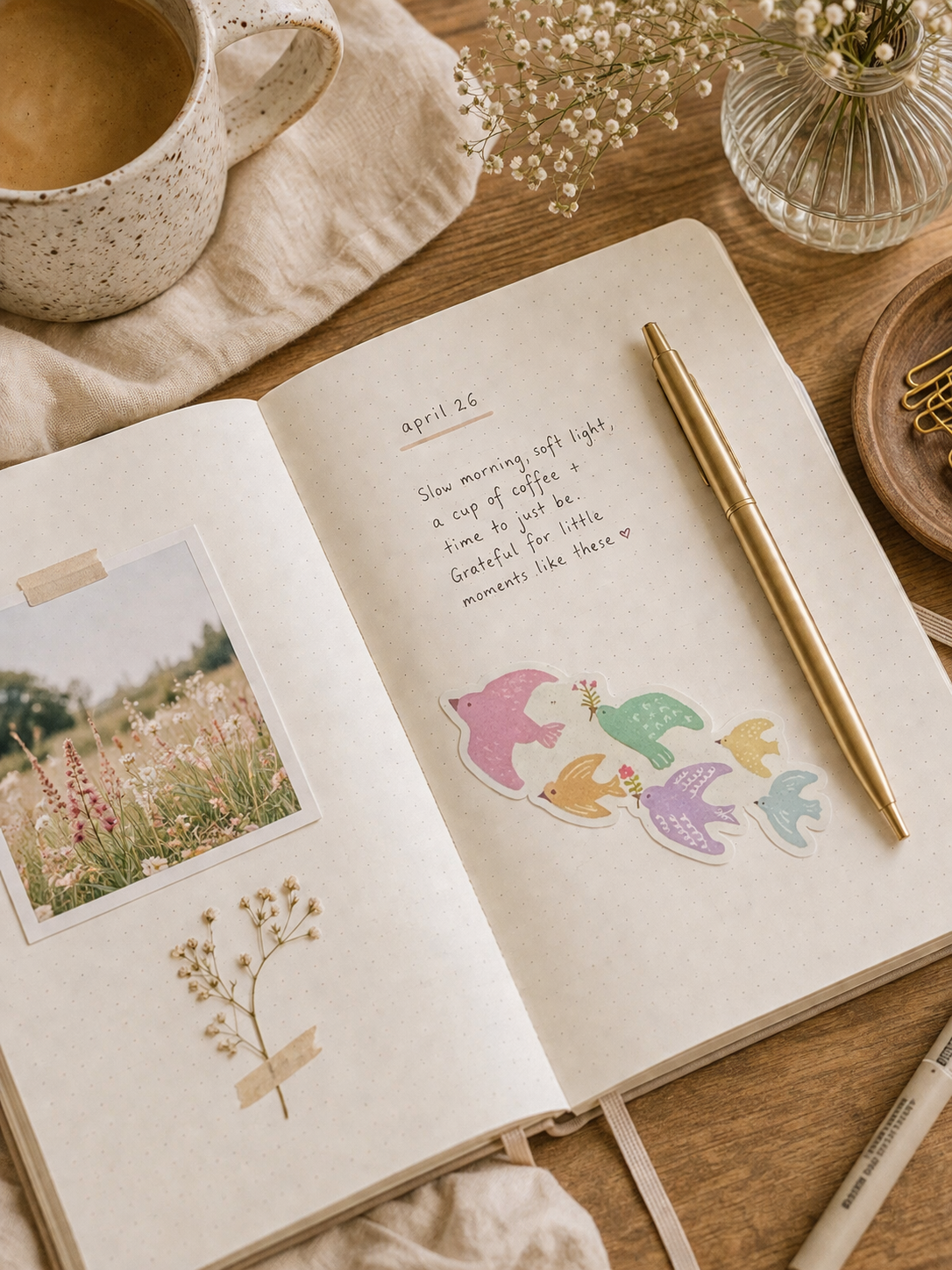 Hello Lovely Little Lovely Sticker – Spring Birds - Blesket Canada