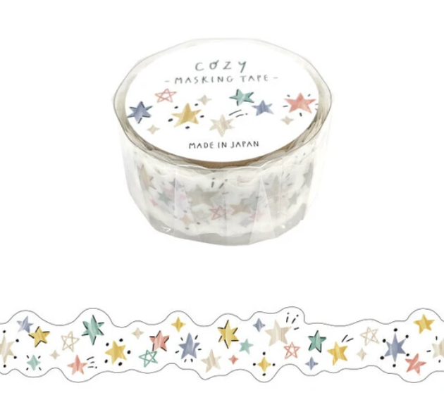 Mind Wave Washi Tape Cozy Die-Cut - Star - Blesket Canada