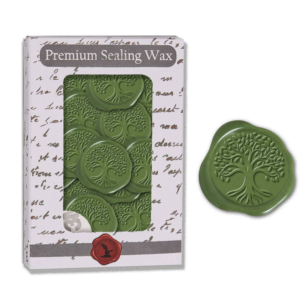 Freund Mayer & Co. Tree of Life Adhesive Wax Seal Stickers – 1.25" (25 Pack) - Blesket Canada