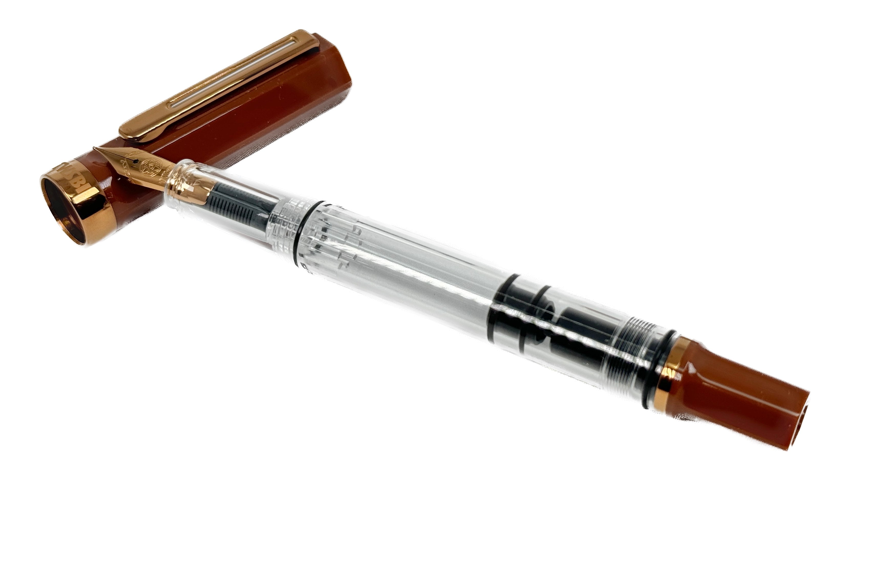 TWSBI ECO Espresso w/Bronze Fountain Pen (Pre-Order) - Blesket Canada