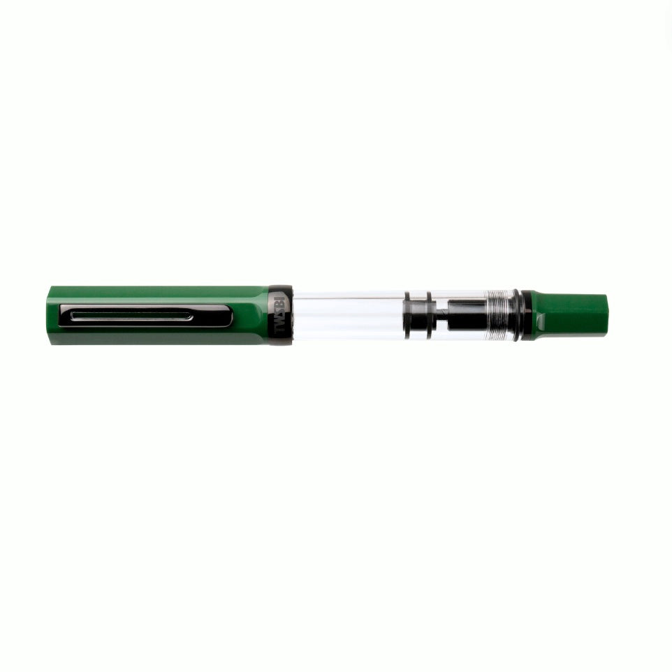 TWSBI ECO Fountain Pen - Irish Green w/Onyx - Blesket Canada