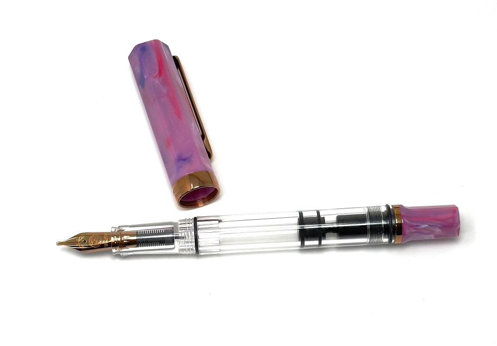 TWSBI ECO Fountain Pen – Fluorite Purple with Bronze Trim - Blesket Canada