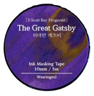 Wearingeul Ink Masking Tape - World Literature Series Part 2 - The Great Gatsby - Blesket Canada