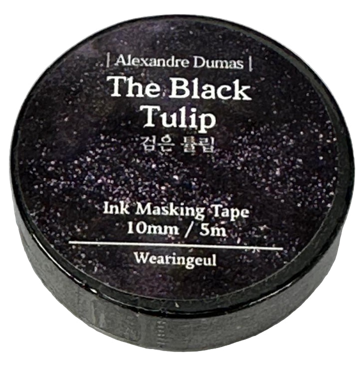 Wearingeul Ink Masking Tape - World Literature Series Part 2 - The Black Tulip - Blesket Canada