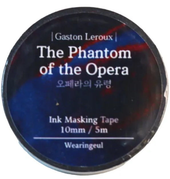 Wearingeul Ink Masking Tape - World Literature Series - The Phantom of the Opera - Blesket Canada
