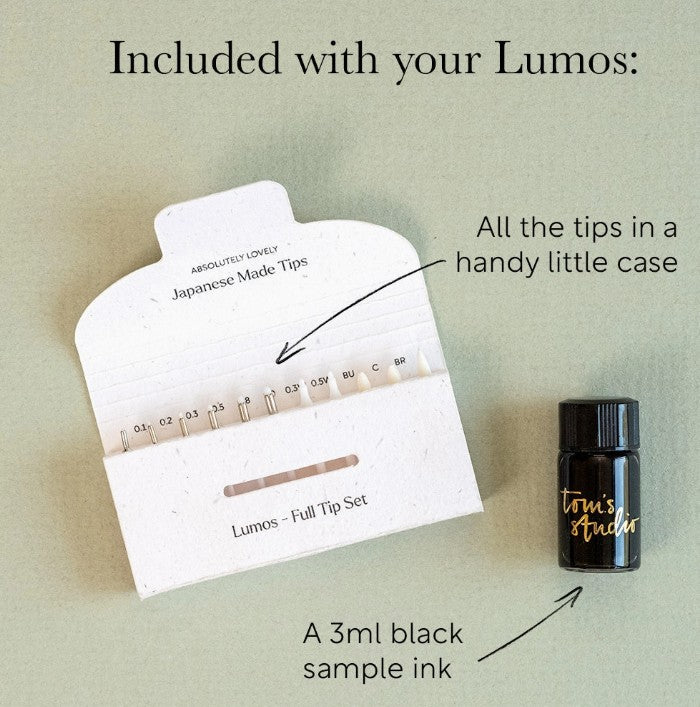 Tom's Studio Lumos Splash Appletini Pro Single Tip Pen - Blesket Canada