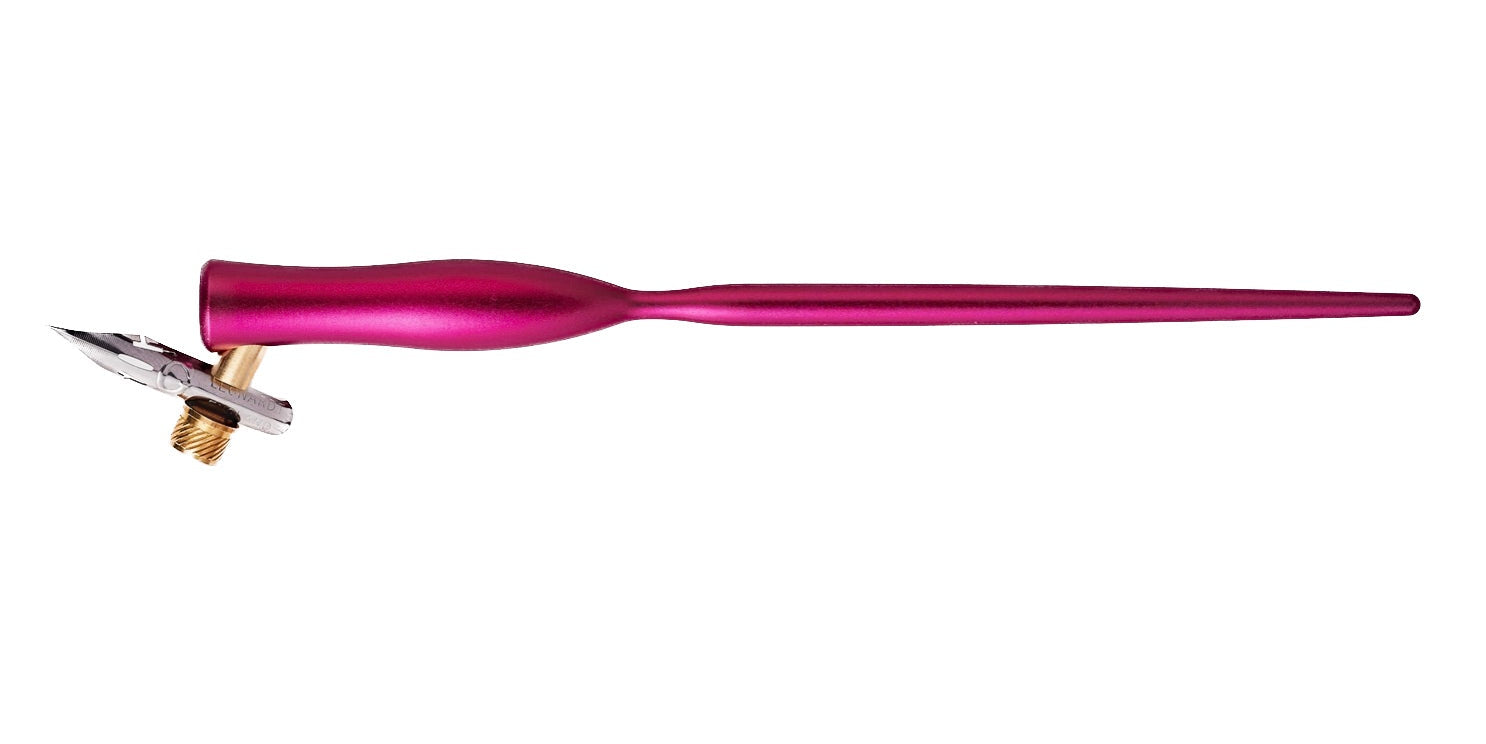 Tom's Studio Flourish Calligraphy Pen – Mulberry (Oblique) - Blesket Canada