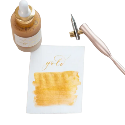 Tom's Studio Gold - Calligraphy Ink - Blesket Canada