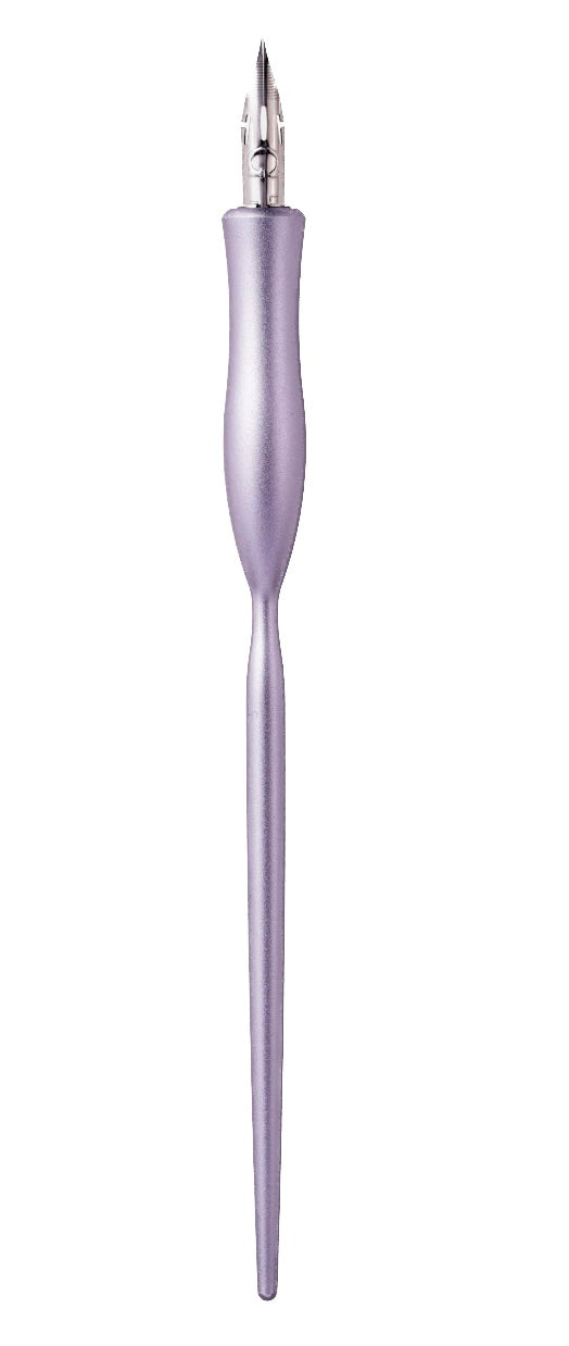 Tom's Studio Flourish Calligraphy Pen - Lilac (Straight) - Blesket Canada