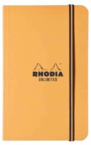 Rhodia Unlimited Note Books with Elastic Closure - Blesket Canada