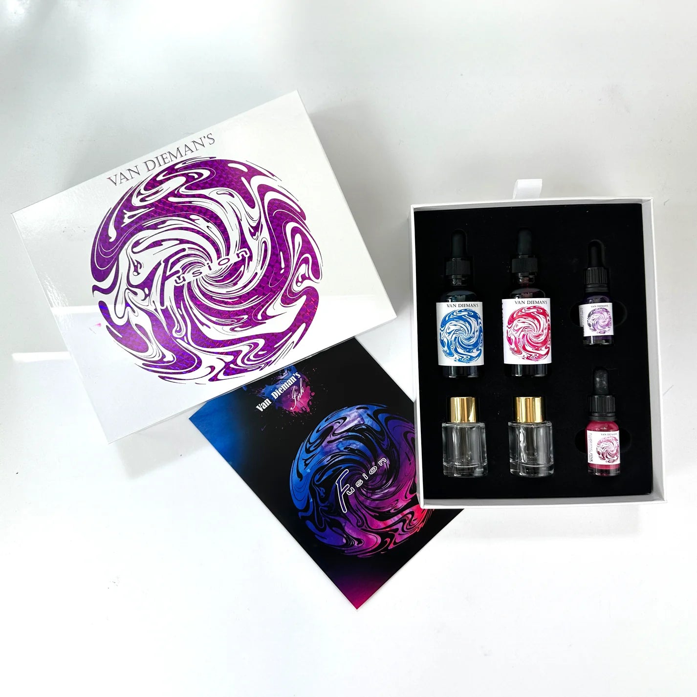 Van Dieman's Fusion - Fountain Pen Ink Mixing Kit - The Purple Pack - Blesket Canada