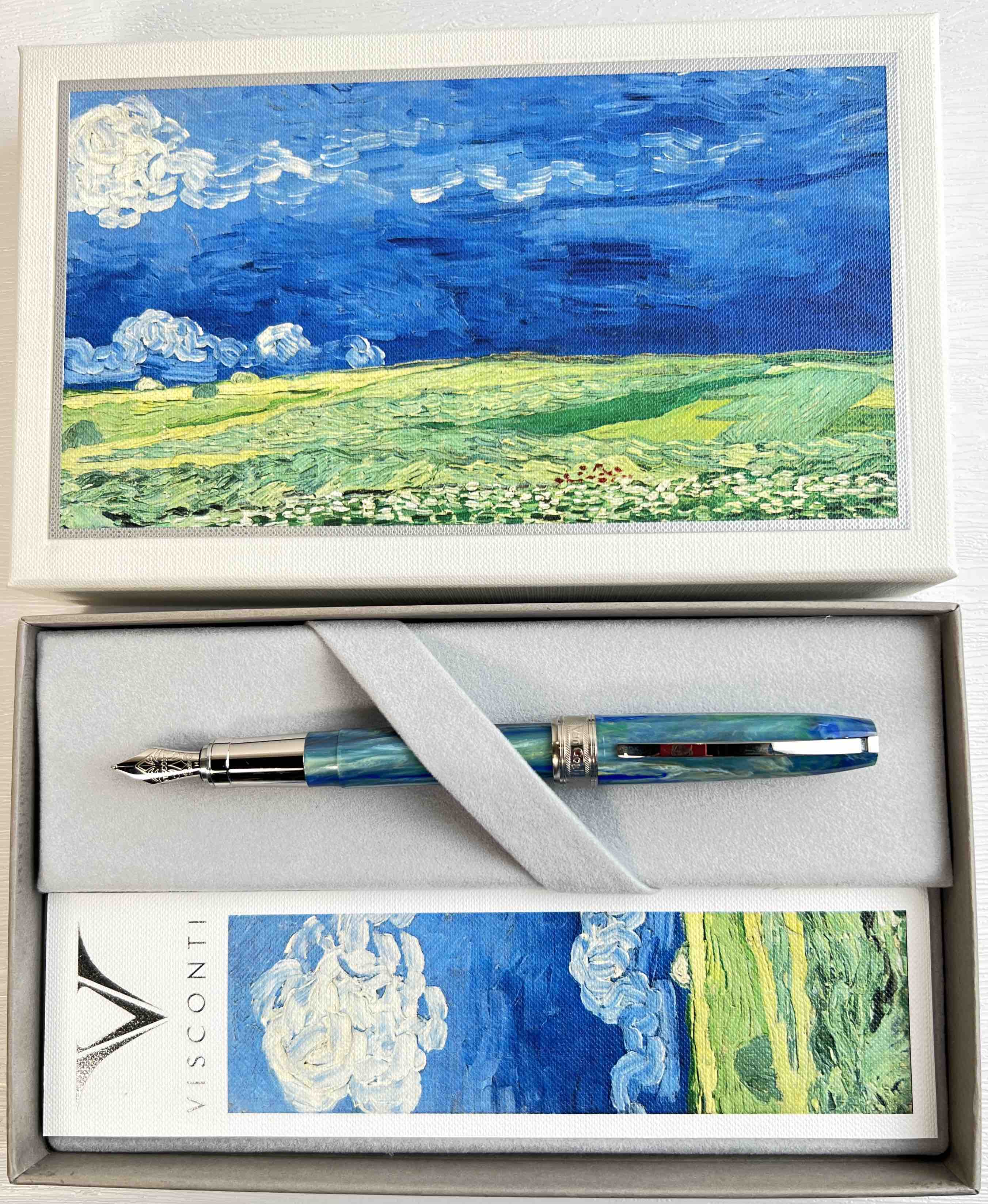 Visconti Van Gogh Wheatfield under Thunderclouds Fountain Pen 14kt Medium - Blesket Canada