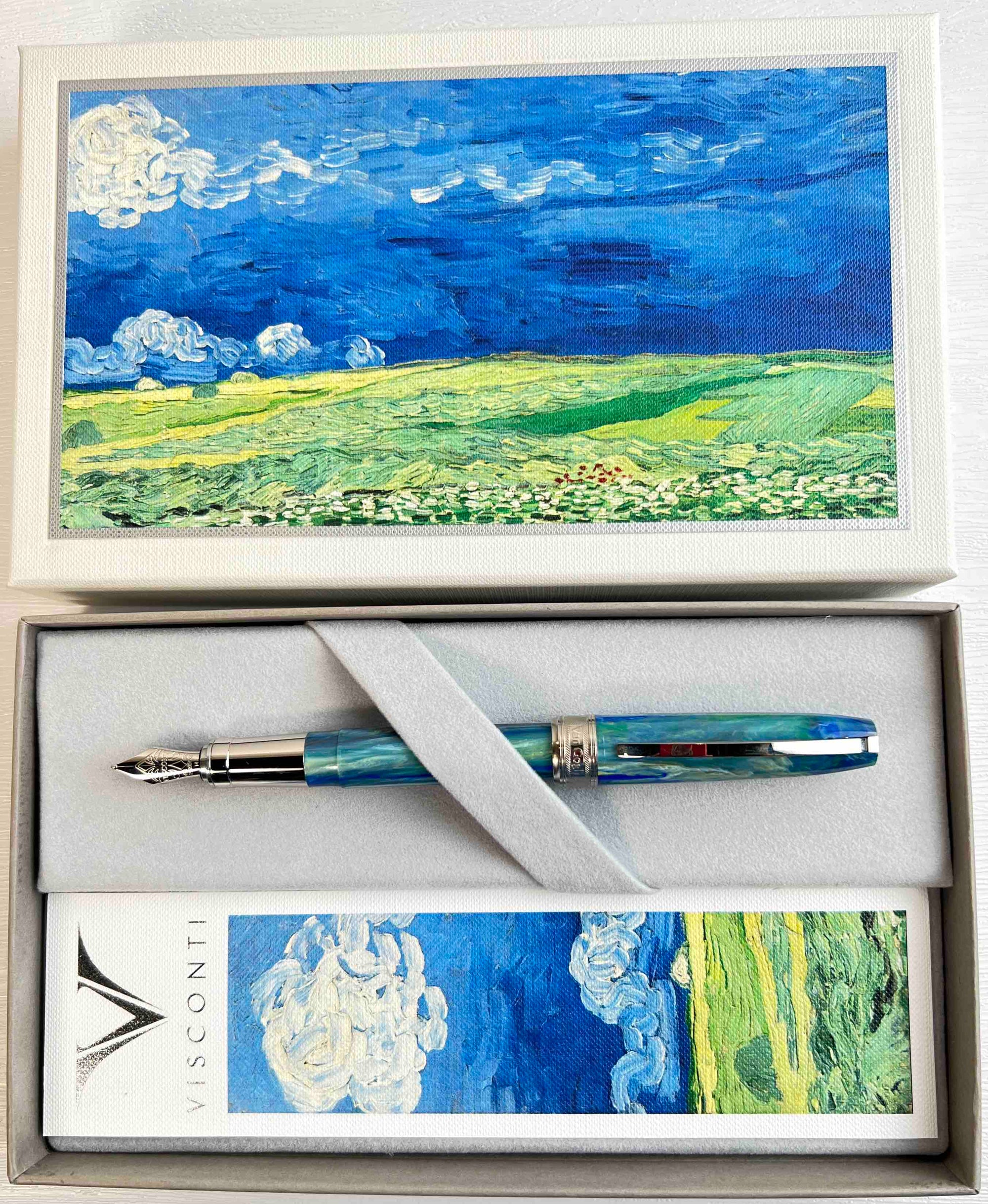 Visconti Van Gogh Wheatfield under Thunderclouds Fountain Pen 14kt Medium - Blesket Canada