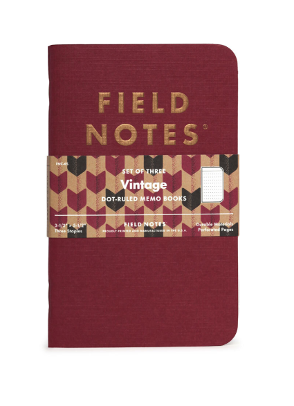 Field Notes - VINTAGE 3-PACK - Blesket Canada