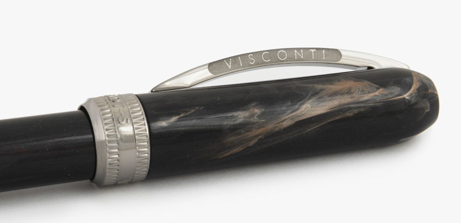 Visconti Rembrandt S Black Steel Fountain Pen - Blesket Canada