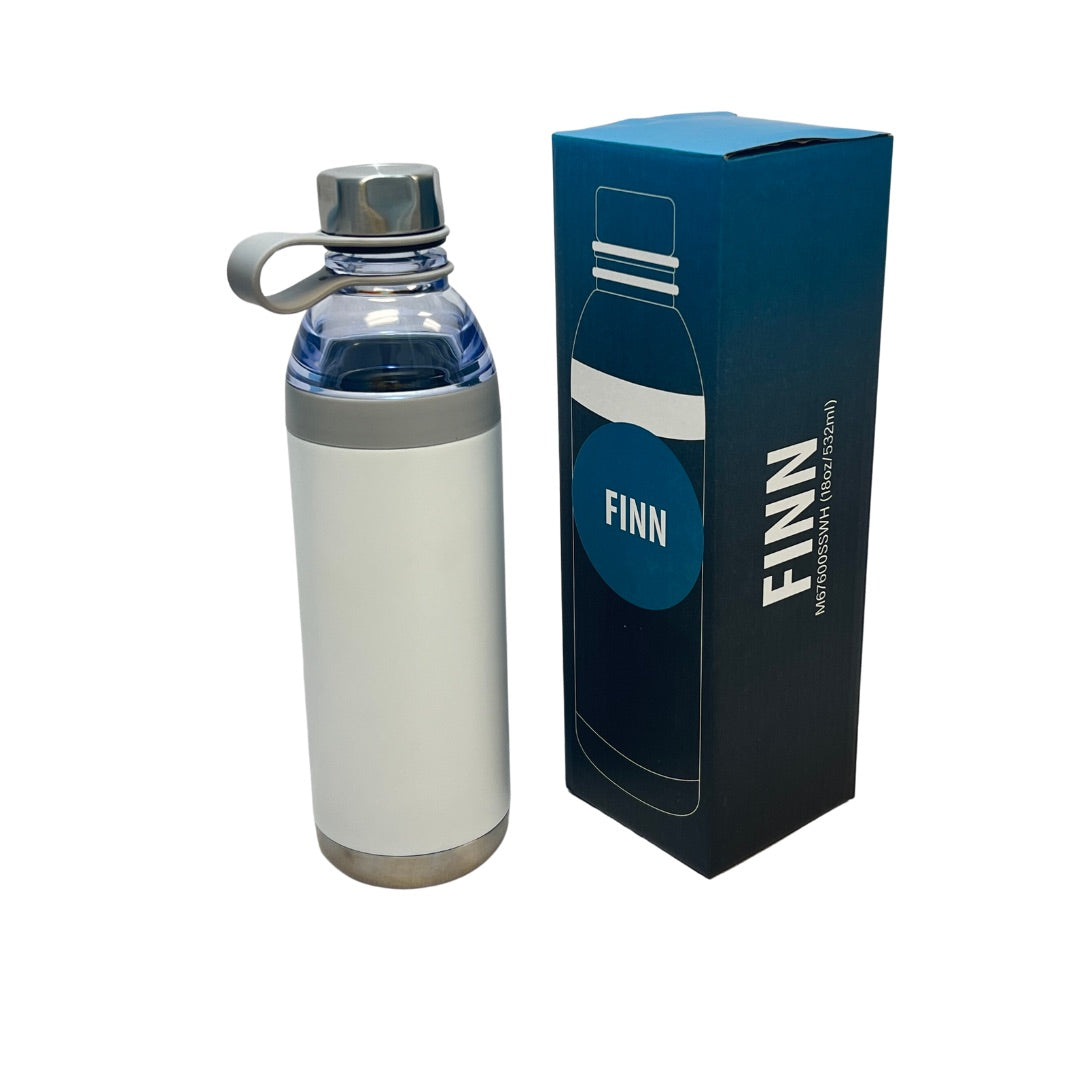 Finn Double wall stainless steel travel tumbler 18oz - Blesket Canada