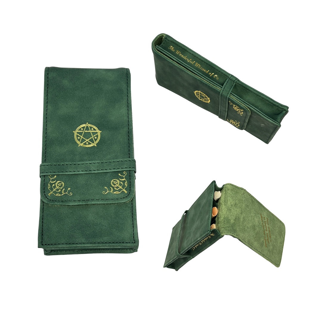 Wearingeul 3-Hole Leather Pen Pouch - The Wonderful Wizard of Oz - Blesket Canada