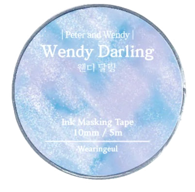 Wearingeul Ink Masking Tape - World Literature Series Part 2 - Wendy Darling - Blesket Canada