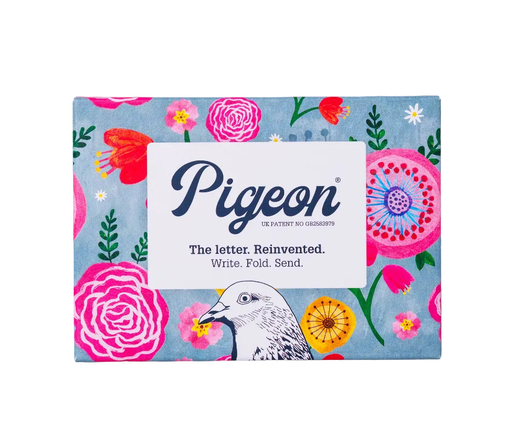 Wildflower Pigeon, Floral Letter Pack - Pack of 6 Letters - Blesket Canada