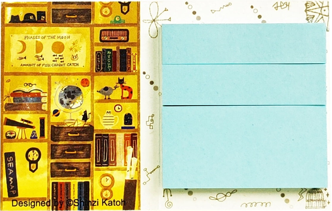 Fusen - Banana Paper Mounted Sticky Notes – Cat's Office - Blesket Canada