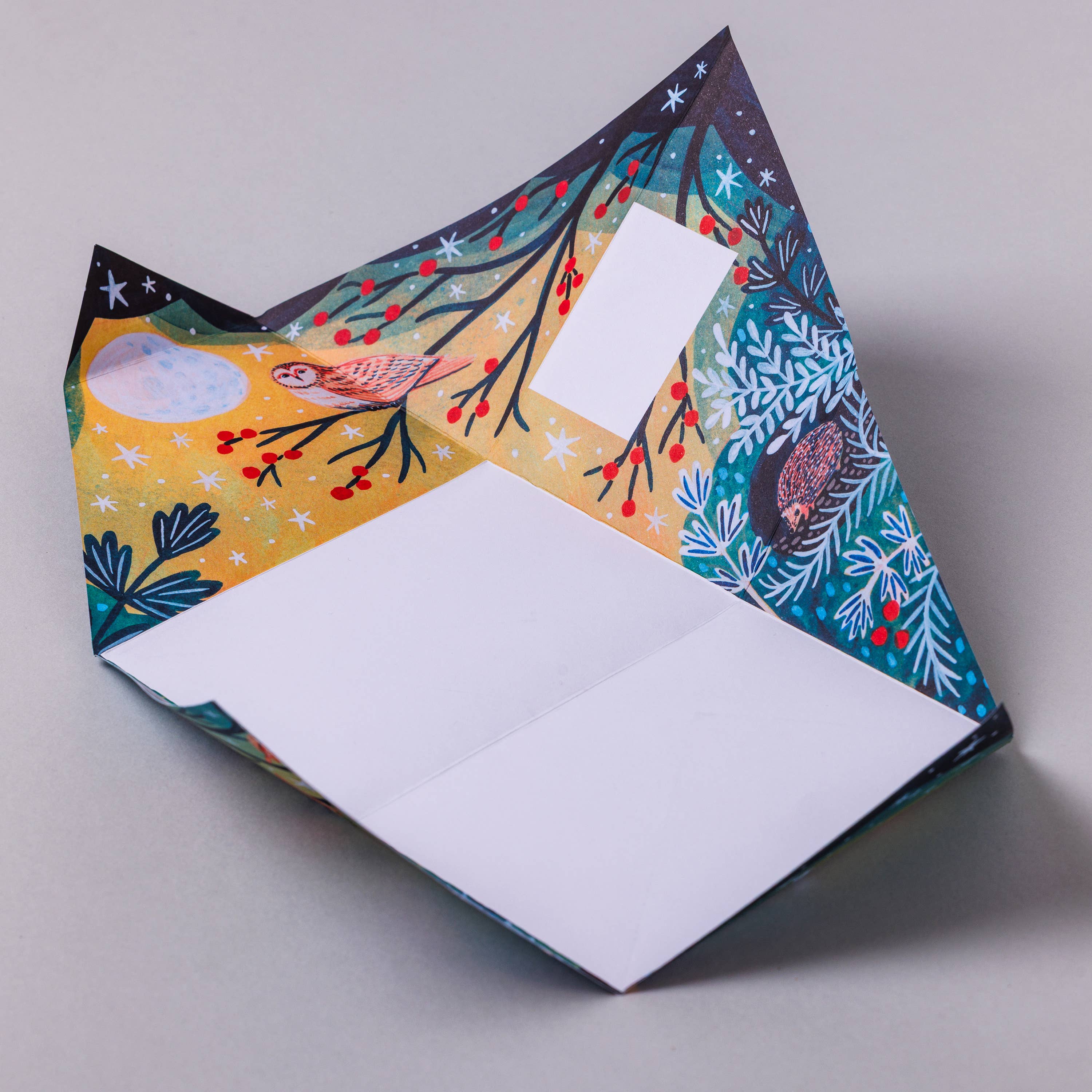 Harvest Moon Pigeon, Folding Holiday Letter Pack, Pack of 6 - Blesket Canada
