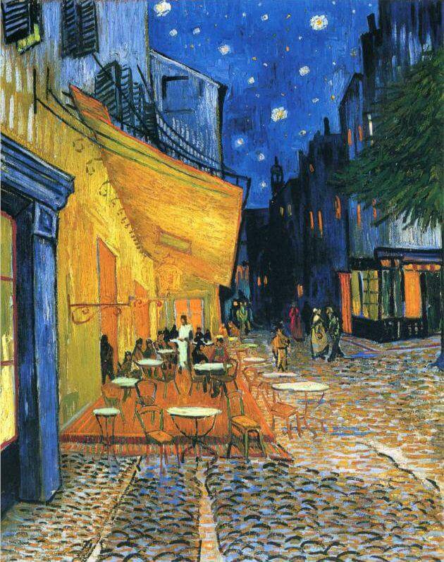 Visconti Impressionist Van Gogh Café Terrace at Night Fountain Pen - Blesket Canada