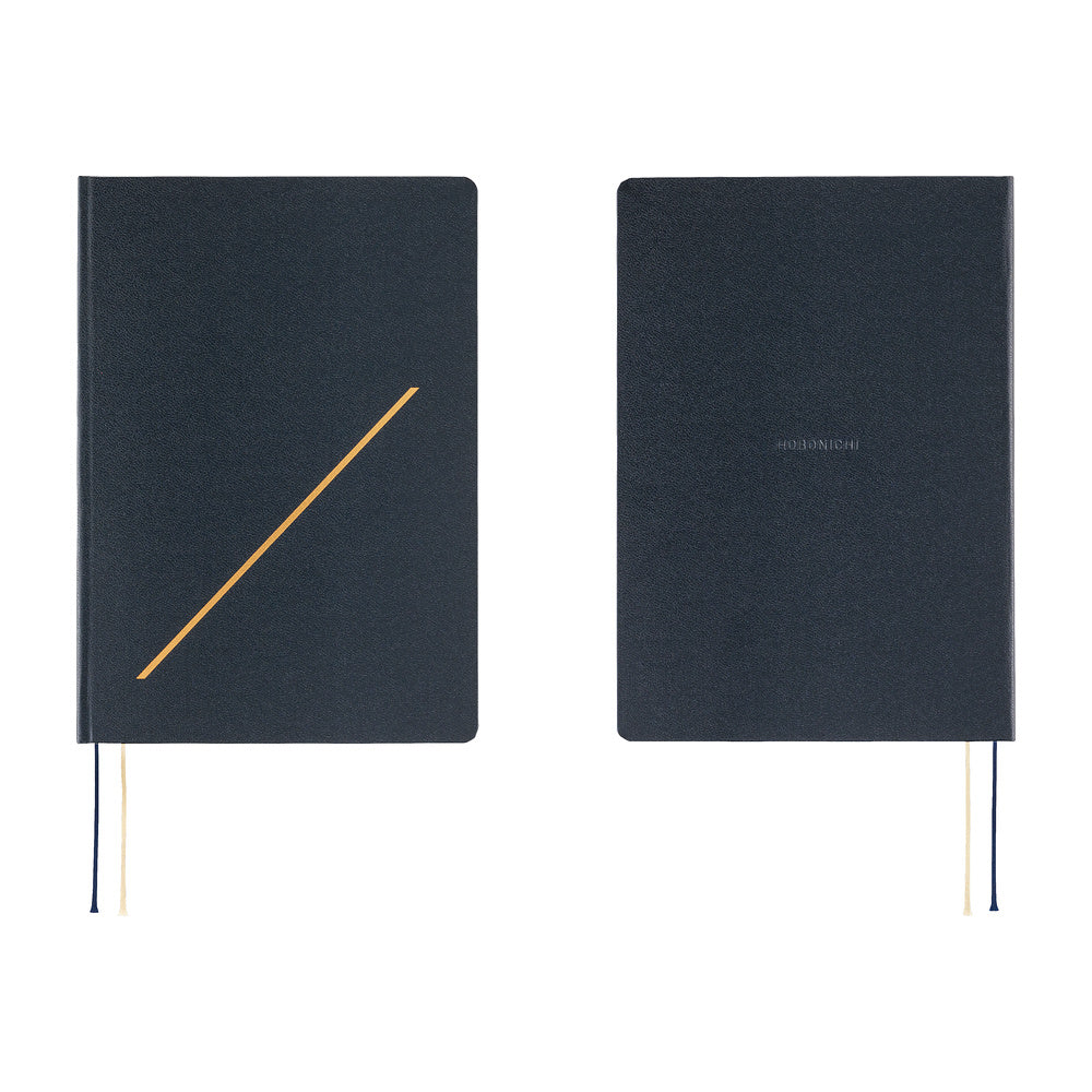 Hobonichi Techo 2027 HON Slash (Navy) [ENG/HON A6/Jan Start] Planner - Blesket Canada
