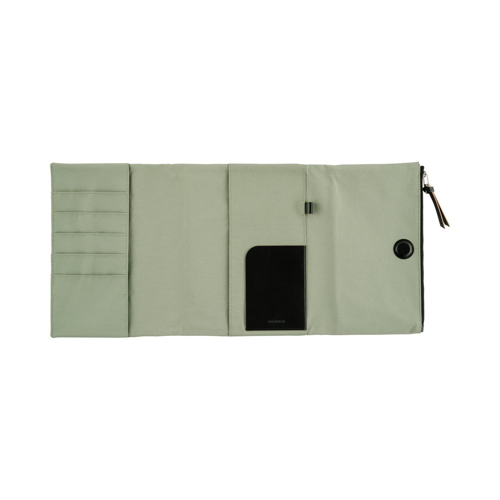 Hobonichi 2026 Cover Tragen in Oakmoss Tri-Fold with Magnetic Closure - A5 Cousin - Blesket Canada