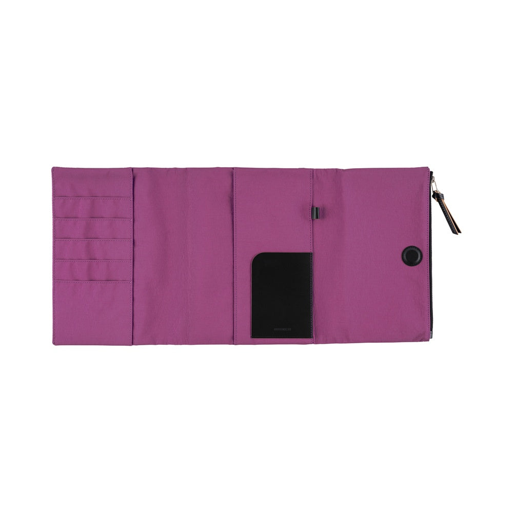 Hobonichi 2026 Cover Tragen in Purple Tri-Fold with Magnetic Closure - A5 Cousin - Blesket Canada