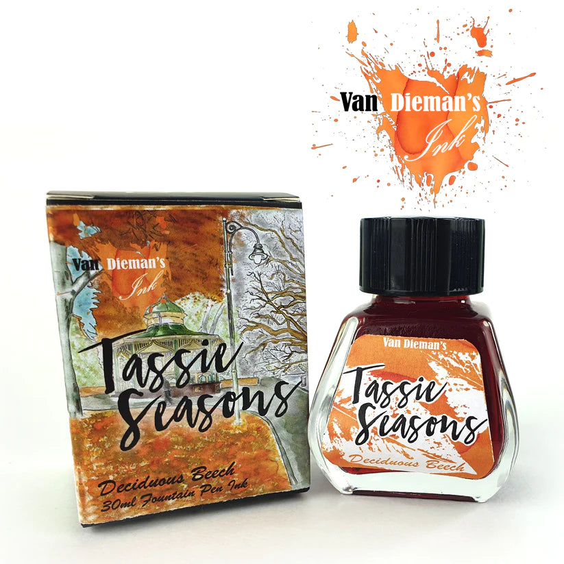 Van Dieman's Tassie Seasons (Autumn) 30ml Ink Bottle - Deciduous Beech - Blesket Canada