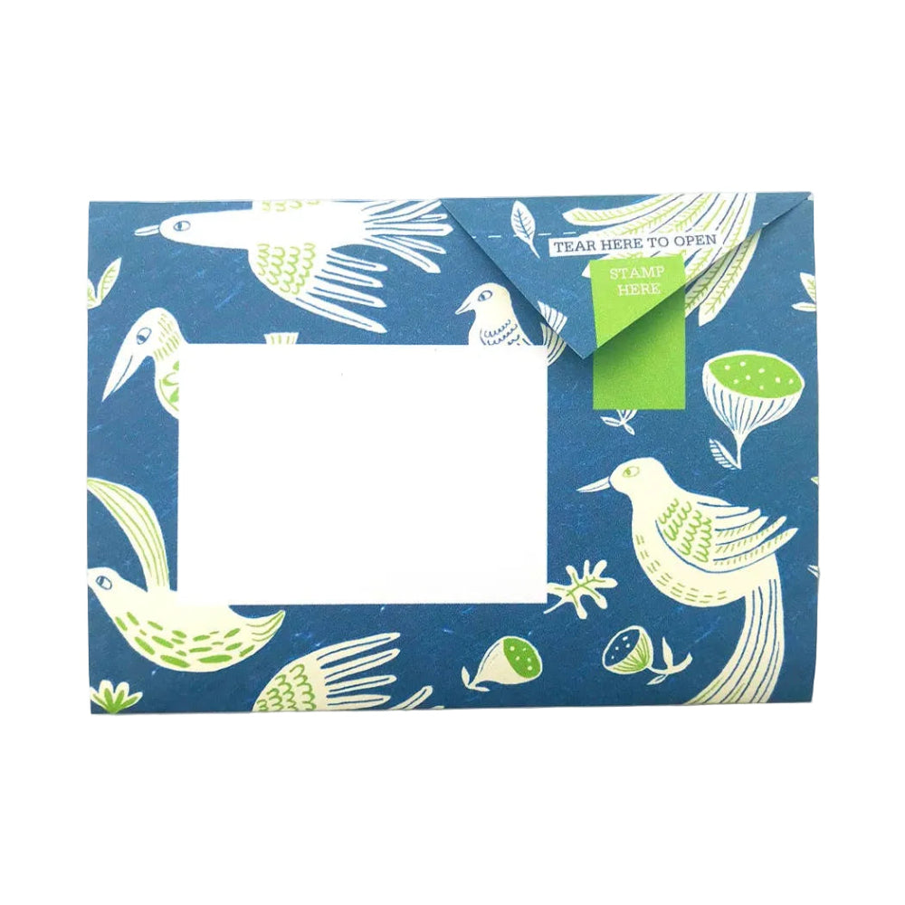 Fig & Feather Pigeon, Folding Letter Set – Pack of 6 Letters - Blesket Canada