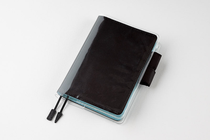 Habonichi A6 Cover Black x Clear Blue - Blesket Canada