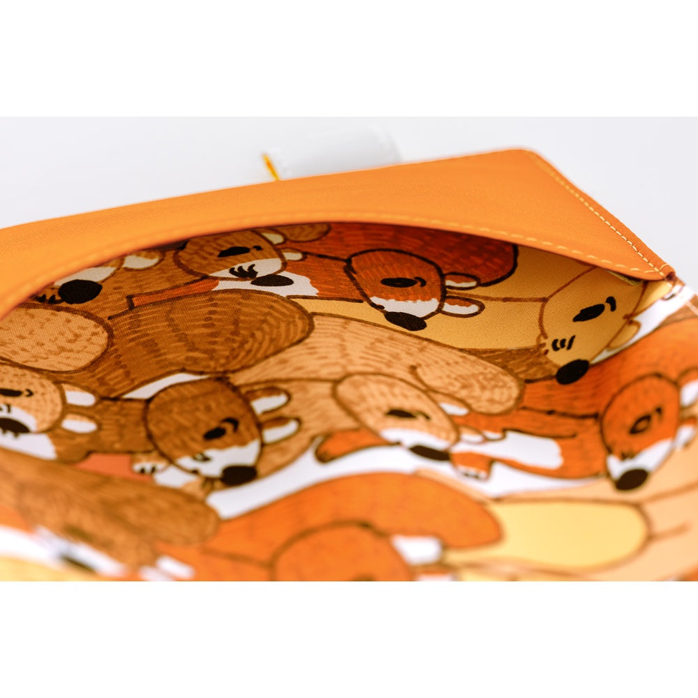 Hobonichi 2026 100%ORANGE Squirrel Squadron Book Cover A6 - Blesket Canada