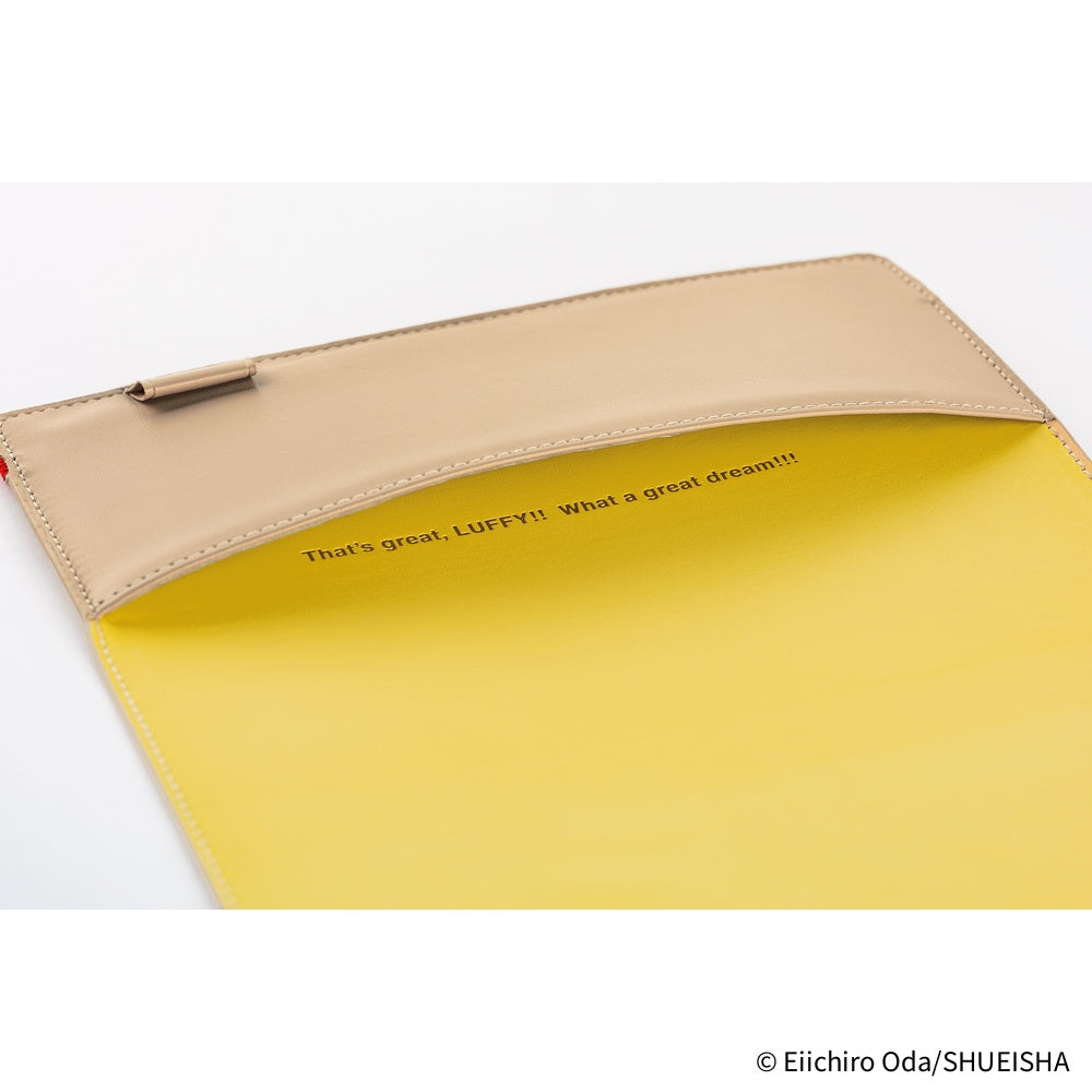 Hobonichi Techo 2026 ONE PIECE Magazine A5 Cover – End of Luffy’s Dream - Sand Beige - Blesket Canada