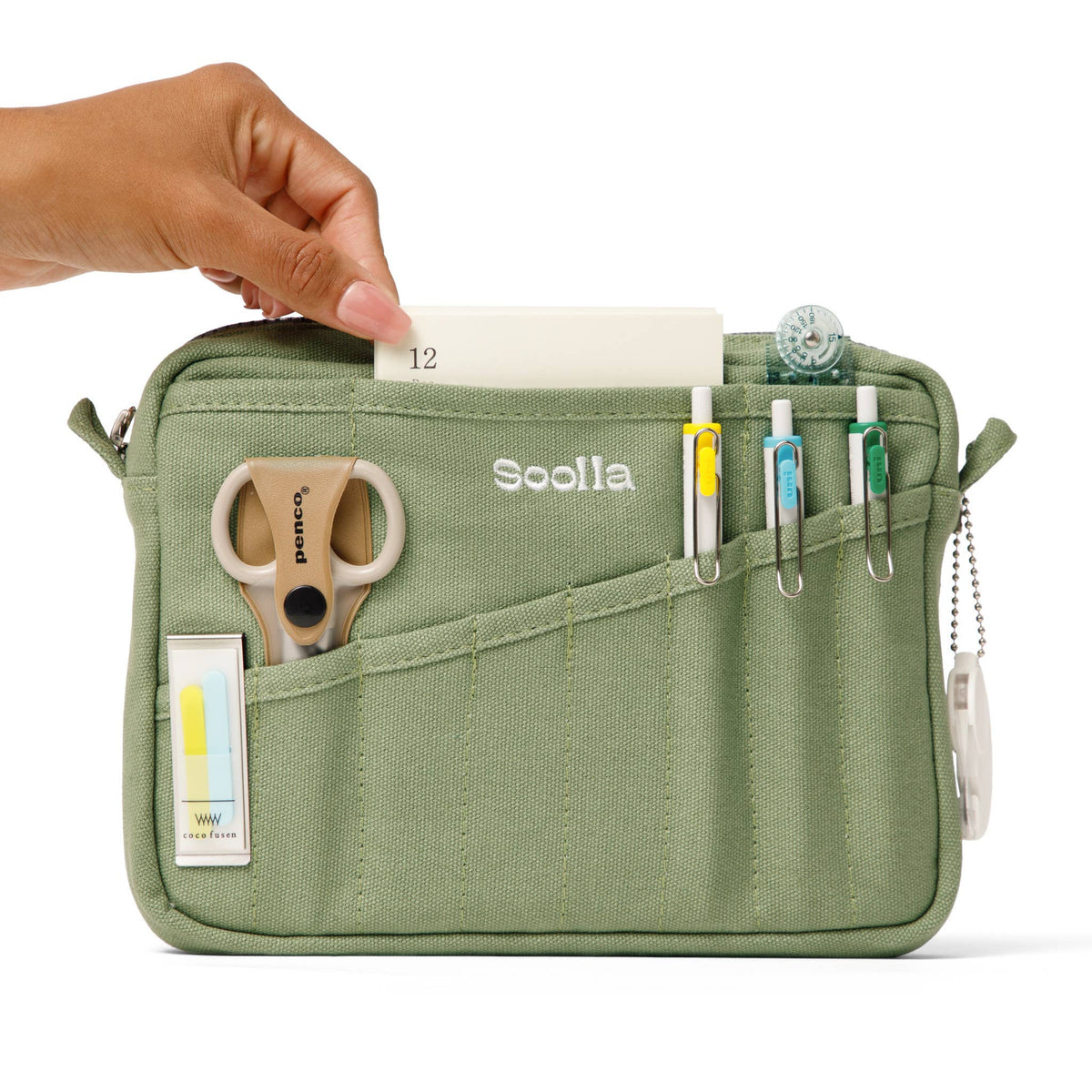 Soolla® Studio Pouch, Sedona (Stationery Pouch) - Blesket Canada