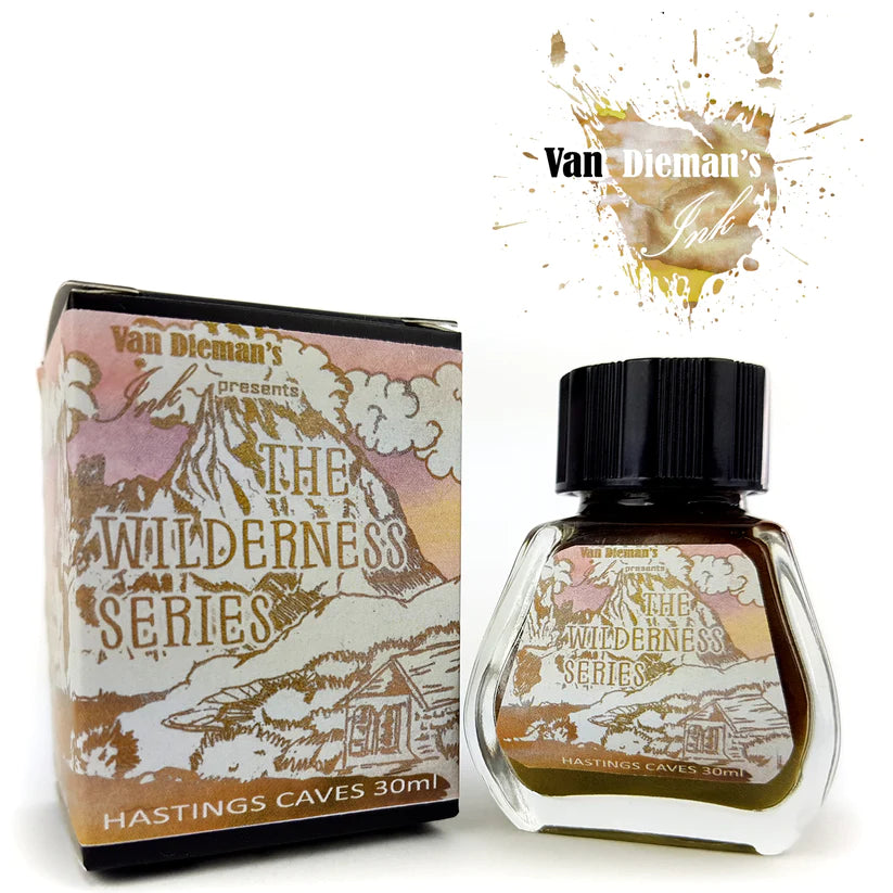 Van Dieman's Wilderness 30ml Ink Bottle - Hastings Caves (Shimmer Ink) - Blesket Canada