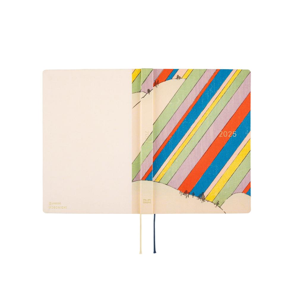 Hobonichi Techo 2025 HON - Unsodo: Bijutsukai (Rainbow) Planner (Daily) - A5 - Blesket Canada 