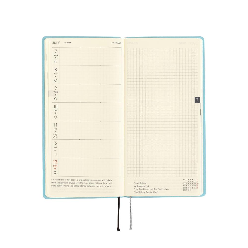 Hobonichi Techo 2025 Weeks (English Edition) - Smooth:Vanilla Soda - Blesket Canada