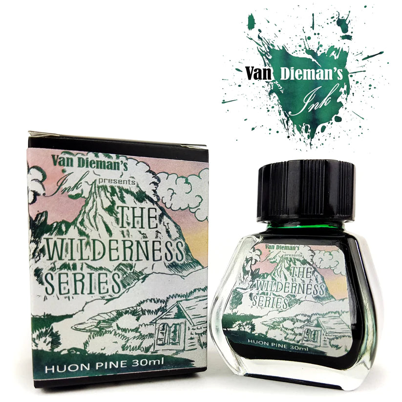 Van Dieman's Wilderness Huon Pine Fountain Pen Ink - Blesket Canada