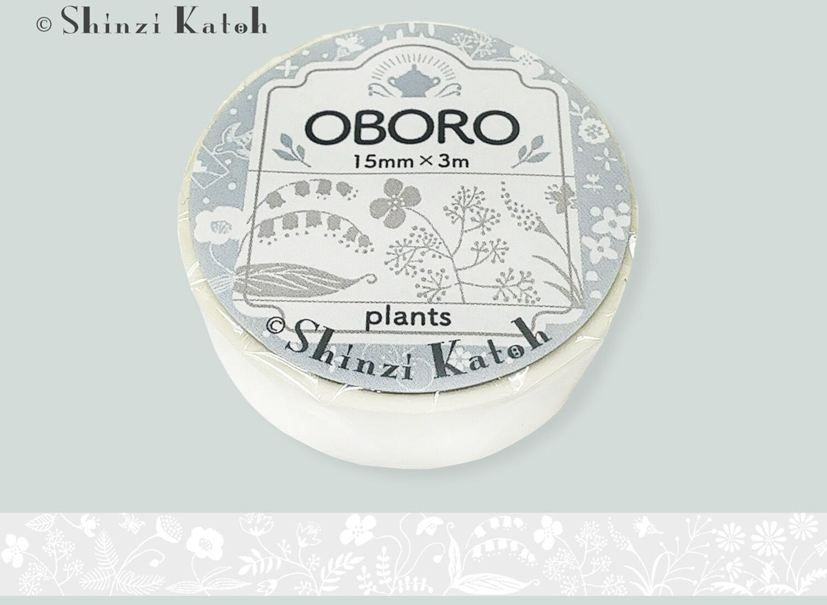 Oboro Masking Tape - Plants - Blesket Canada