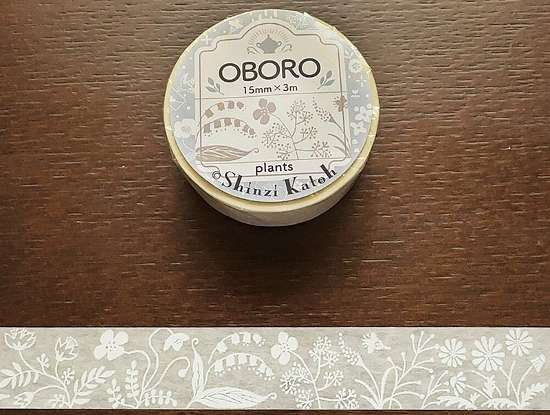 Oboro Masking Tape - Plants - Blesket Canada