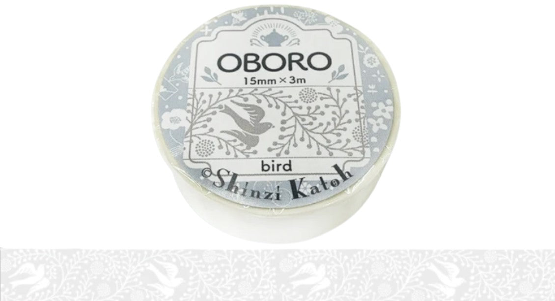 Oboro Masking Tape - Bird - Blesket Canada