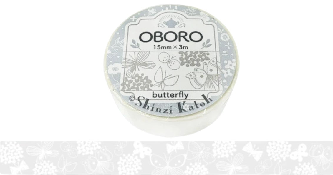 Oboro Masking Tape - Butterfly - Blesket Canada