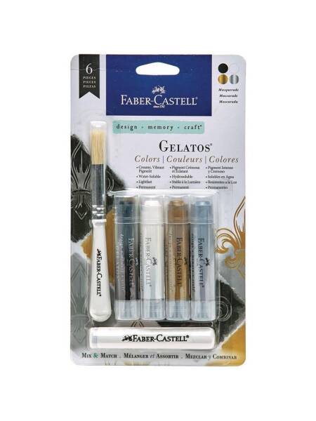 Faber-Castell Gelatos Masquerade Designer Colors Set - Blesket Canada