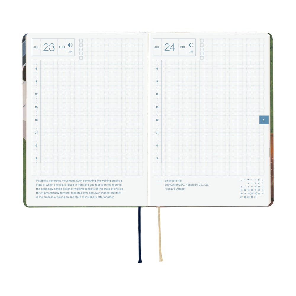 Hobonichi Techo 2026 HON A6 Hiroko Kubota: Waiting on the Chord - Hardcover English January Start - Blesket Canada