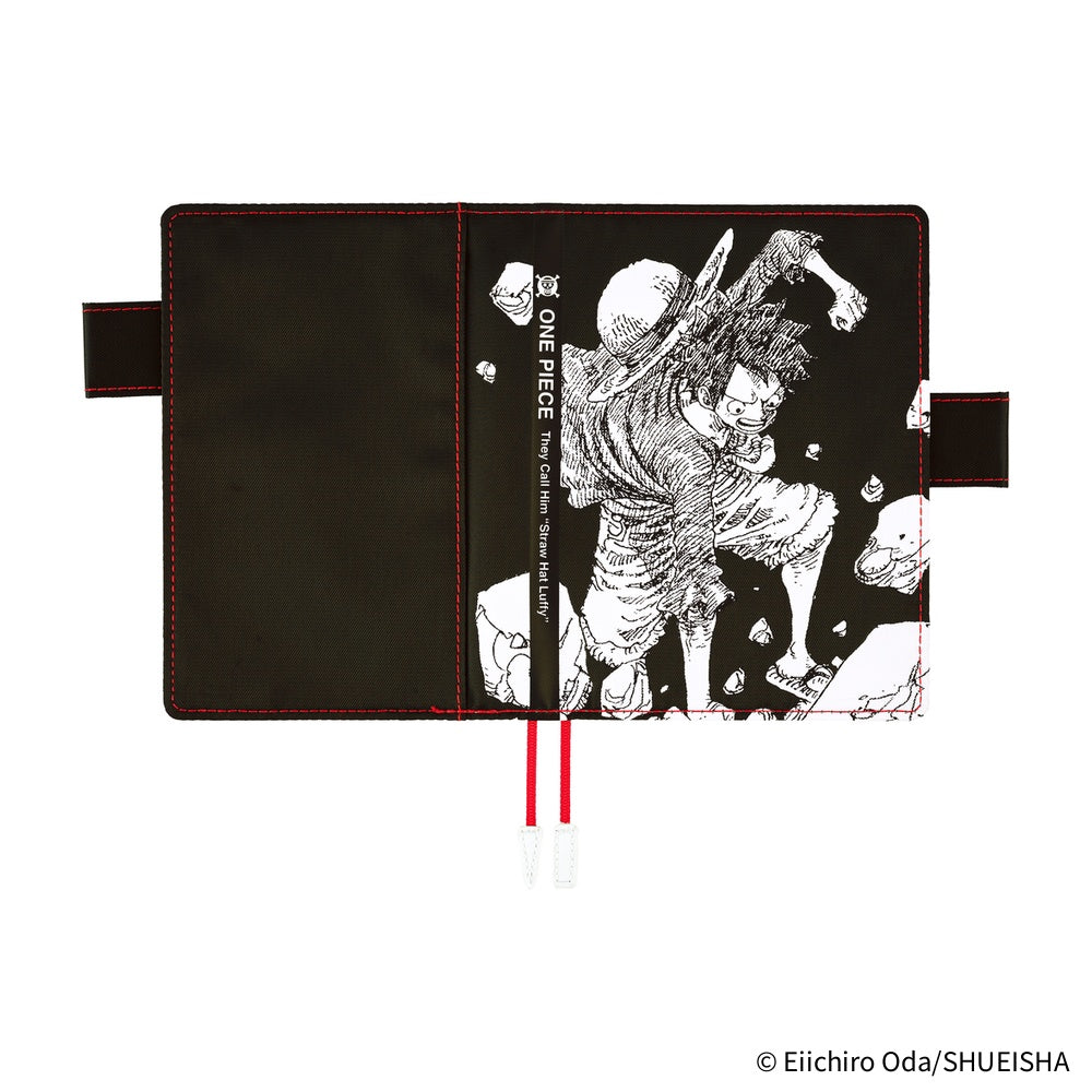 Hobonichi Techo 2026 ONE PIECE Magazine A6 – Straw Hat Luffy Black - Blesket Canada
