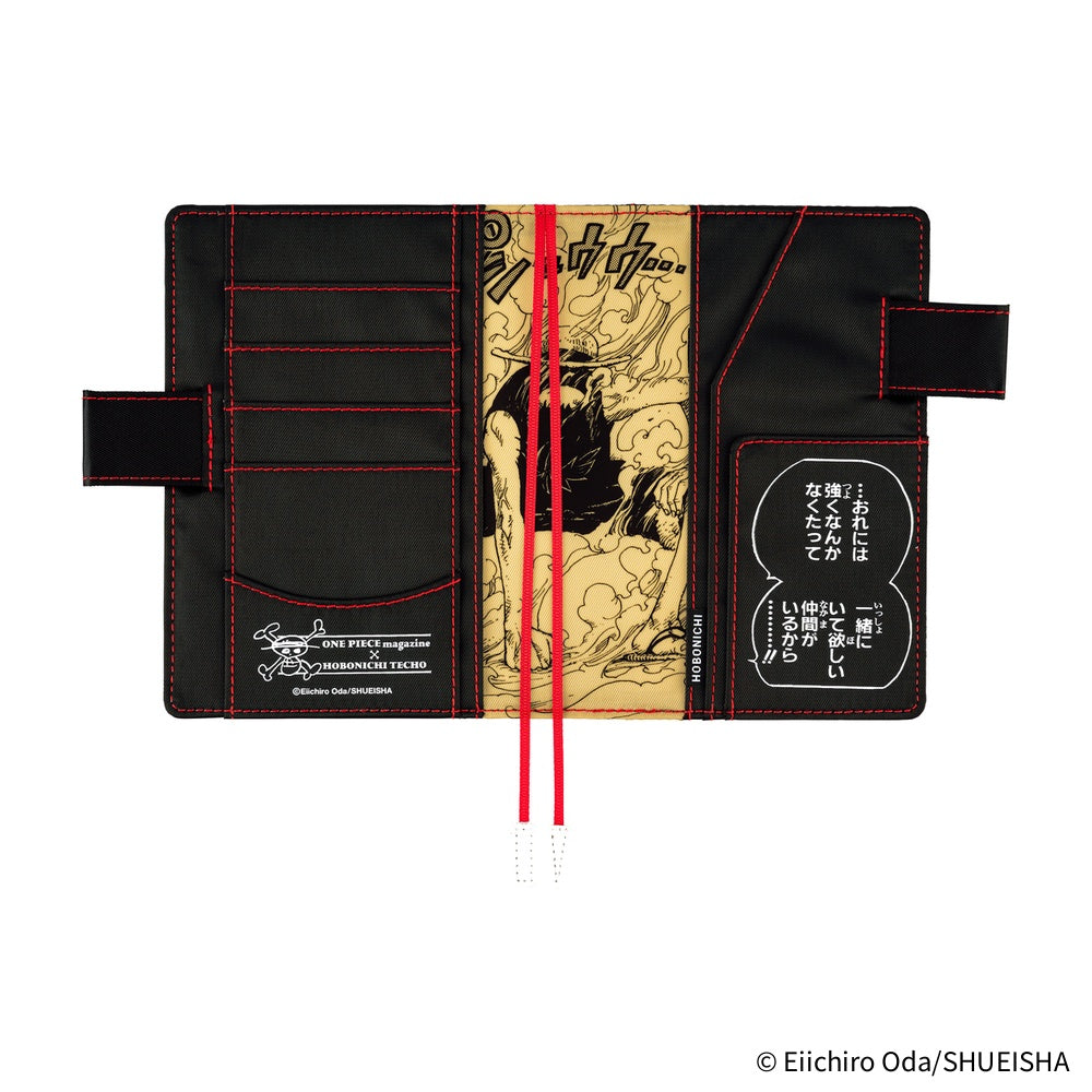 Hobonichi Techo 2026 ONE PIECE Magazine A6 – Straw Hat Luffy Black - Blesket Canada